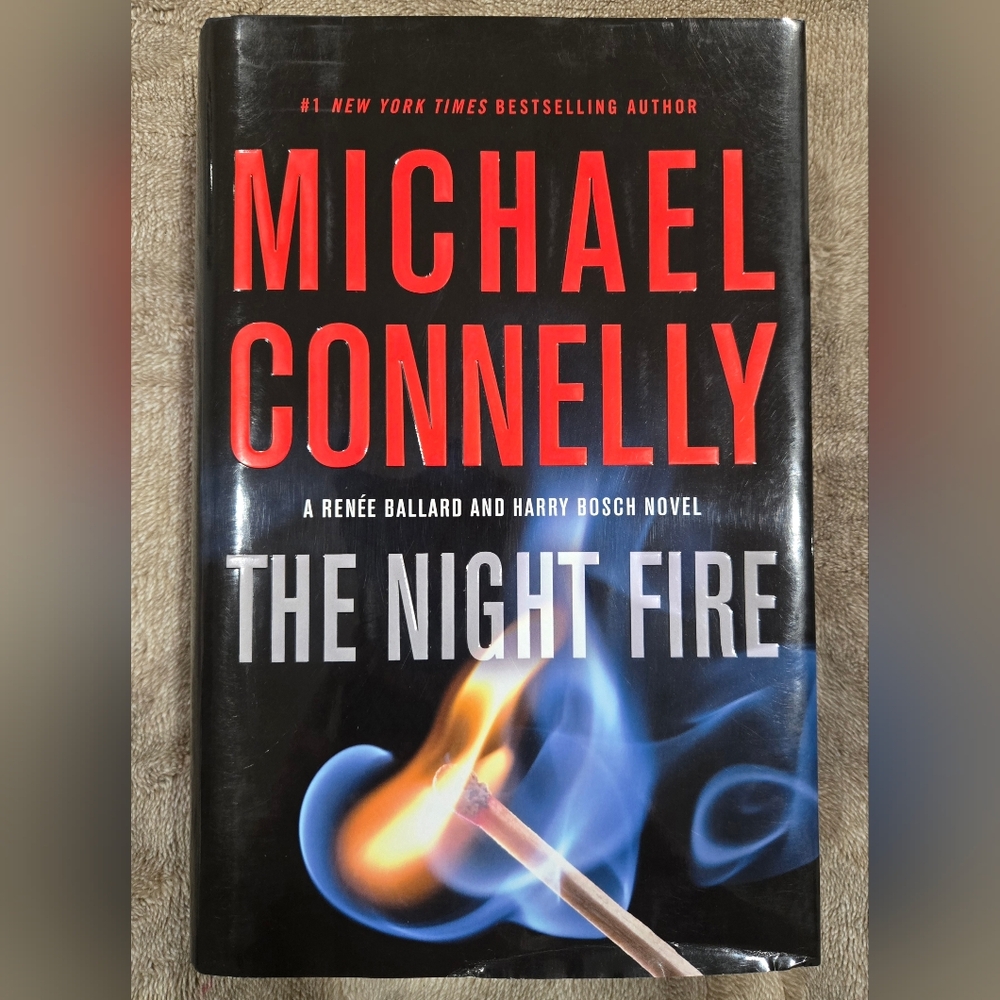 'The Night Fire' Hardcover Book